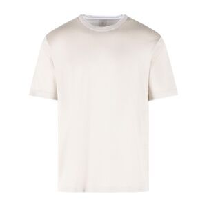 Eleventy Beige Cotton T-Shirt Men
